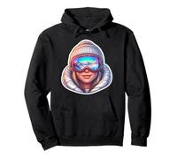 Girl Ski Resort Femmes Ski Ski Mountain Vacation Snowy Sweat à Capuche