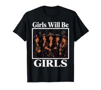 Girl Will Be Girls Witch Women Coven Book Lover Celestial T-Shirt