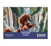 Girl with Pony in Barn Pièces À Structure Solide Parfait pour Renforcer Les Capacités De Résolution Et Profiter du Temps Libre 52x38cm/1000pcs