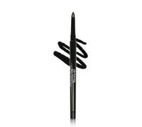 Girlactik Eyeliner gel longue tenue - Imperméable à l'eau et aux taches - Crayon à paupières en gel hautement pigmenté, finition mate (noir pur)