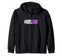 #GirlDad Fête des Pères Fille Papa Mari Papa Père des Filles Sweat à Capuche