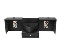 Girlfriend Valentine Box - Boîtes D'emballage De Bouquets Floraux, Coffret Cadeau De Luxe Avec Tiroir, Accent De Ruban De Satin | Présentation Romantique Pour La Saint-Valentin, La Fête Des Mères, Un