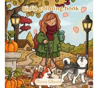 Girlie Coloring book: Cute & cozy style of sketches