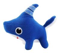 Girlove Kawaii Smiley Requin Jouet en Peluche, Requin Animal PoupéE Douce en Peluche, Oreiller Coussin Doux pour Enfant Fille GarçOn Cadeau Anniversaire
