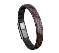 Girls Accessories Bracelet tricoté à la Main pour Hommes, Simple, Classique, Multicolore, Fermoir Magique, breloque en Cuir, Cadeau Birthday Gift