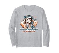 Girls Belong In Space | Girl Astronaute | Girls In Space Manche Longue