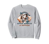 Girls Belong In Space | Girl Astronaute | Girls In Space Sweatshirt