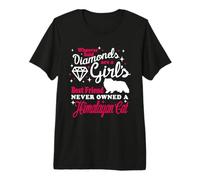 Girl's Best Friend Never Owned A Himalayan Cat Funny Kitten T-Shirt Haut de Gamme