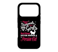 Girl's Best Friend Never Owned A Persian Cat Funny Kitten Coque pour iPhone 17 Pro