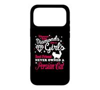 Girl's Best Friend Never Owned A Persian Cat Funny Kitten Coque pour iPhone 17 Pro Max