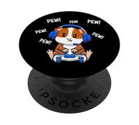 Girls Boys Wheek Merch Kids Video Gamer Guinea Pig Lover PopSockets PopGrip Adhésif