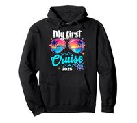 Girls Cruising 2025 Chemises d'anniversaire Squad My First Cruise Sweat à Capuche