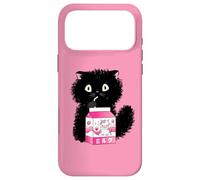 Girls Cute Cat Strawberry Milk Kawaii Cow and Kitten Coque pour iPhone 17 Pro Max