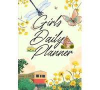 Girls Daily Planner - Cute & Fun Productivity Journal for Teen Girls: 6x9 Undated Organizer with To-Do Lists, Notes, Goals & More