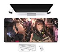 Girls Front Line Tapis de Souris Gaming XXL, 900x400mm, Anime Mouse Pad - Surface spéciale améliore la Vitesse et la précision, 3mm Base en Caoutchouc Antidérapant Surface-pour Ordinateur et PC ,J