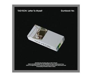 Girl's Generation Taeyeon Letter To Myself 6th Mini Album Gumbook Version Outbox+127p Flipbook+1ea Music Chip+Tracking Sealed TAE YEON