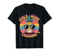 Girls Gone Cruising 2026 Ananas eCruise Voyage de Vacances T-Shirt