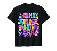 Girls in My Kindergarten Era Back to School Colorful Stars T-Shirt