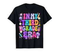 Girls in My Third Grade Era Back to School Colorful Stars T-Shirt