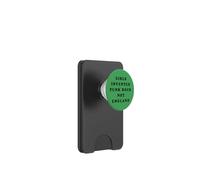 Girls Invented Punk Rock Not England - Green PopSockets PopWallet pour MagSafe