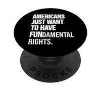 Girls Just Want to Have Fundamental Human Rights I'm Big Fan PopSockets PopGrip Adhésif