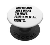 Girls Just Want to Have Fundamental Rights Women Human Right PopSockets PopGrip Adhésif