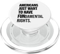 Girls Just Want to Have Fundamental Rights Women Human Right PopSockets PopGrip pour MagSafe