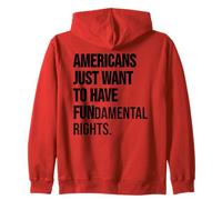 Girls Just Want to Have Fundamental Rights Women Human Right Sweat à Capuche