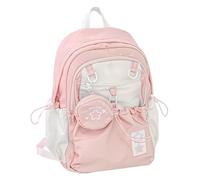 Girls Large Capacity Backpack, Multipacket School Ruck Sack, 16.73x12.59x6.69 Inch Stylish Design & Casual Daily, Schoolbag for Youth, Teens, Students, Family, Friends, and Adults
