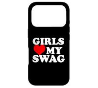 Girls Love My Swag Coque pour iPhone 17 Pro