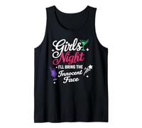 Girls Night I 'LL Bring The Innocent Face Sarcastic Party Débardeur