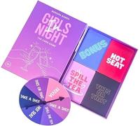 Girls Night in - The Drinking Card Game | Accessoires et faveurs de fête d'enterrement de vie de jeune fille | Jeu de nuit pour filles | Anniversaire pour fille | Fête prénuptiale | Jeux de société
