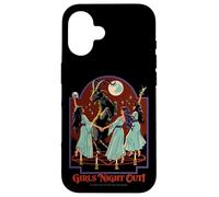 Girl's Night Out Witches Retro Vintage Funny Adult Humor Coque pour iPhone 16