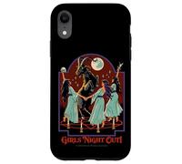 Girl's Night Out Witches Retro Vintage Funny Adult Humor Coque pour iPhone XR