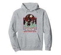 Girl's Night Out Witches Retro Vintage Funny Adult Humor Sweat à Capuche, Unisexe pour Adultes, Gris Chiné, XXL