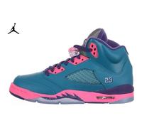 GIRLS Nike Air Jordan 5 V Retro GS Tropical vert / Rose 36