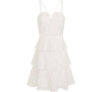Girls On Film - Robe dentelle - Femme (34) (Blanc) - UTLZ102 Blanc G