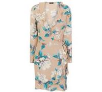 Girls On Film - Robe portefeuille à volants - Femme (FR 36) (Beige) - UTLM792 Beige G