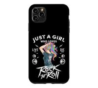 Girls Rock and Roll Music Graphic Novelty Tee & Cool Designs Coque pour iPhone 11 Pro Max