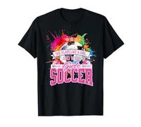Girls Soccer Team Play Like A Girl Cute Sports Women T-Shirt
