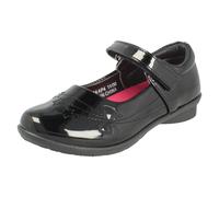 Girls Spot On Mary Jane Enfant Noir Chaussures École Type Robe 'H2R674'