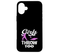 Girls Throw Too Cornhole Lover Déclaration Amusante Coque pour iPhone 16 Plus