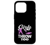 Girls Throw Too Cornhole Lover Déclaration Amusante Coque pour iPhone 16 Pro