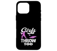Girls Throw Too Cornhole Lover Déclaration Amusante Coque pour iPhone 16 Pro Max