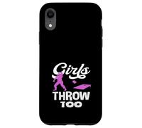 Girls Throw Too Cornhole Lover Déclaration Amusante Coque pour iPhone XR
