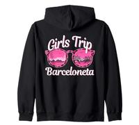 Girls Trip Barceloneta Espagne Bachelorette Women Trip Sweat à Capuche
