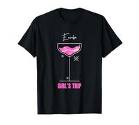 Girls Trip Beach Drink Eureka California T-Shirt
