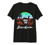 Girls Trip Benidorm Espagne T-Shirt Haut de Gamme