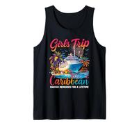 Girls Trip Cruise Caribbean 2026 Cruise Squad Vacation Party Débardeur