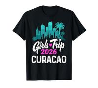 Girls Trip Curaçao 2026 Weekend Vacation Birthday Squad T-Shirt